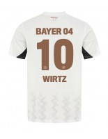 Bayer Leverkusen Florian Wirtz #10 Venkovní Dres 2024-25 Krátký Rukáv